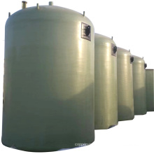Tanque de almacenamiento horizontal de agua horizontal anti corrosivo GRP